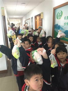 由由小学 绿色食品 绿色生活 一年级主题实践活动