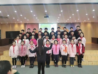固镇县王庄仁爱中心小学举行“童心向党 唱支红歌给党听”合唱比赛