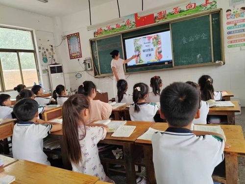 巨野县柳林镇张表小学开展夏季暑期食品安全主题活动